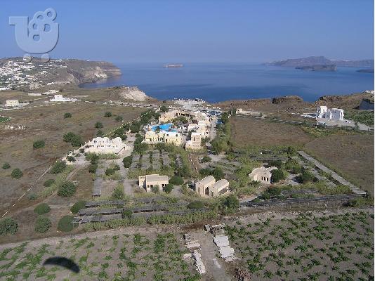 For Sale Land Plot overlooking the Caldera in Santorini Greece